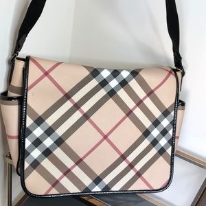 Authentic Burberry messenger bag